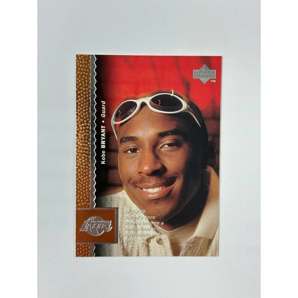1996-97 Upper Deck Kobe Bryant #58 Rookie Card RC Los Angeles Lakers NBA